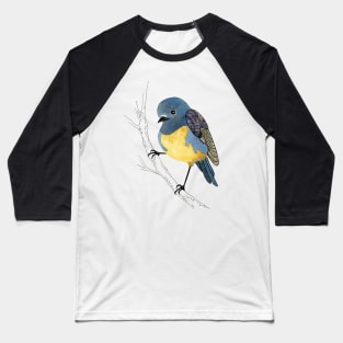 New Zealand Robin Baseball T-Shirt